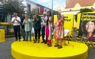 ERC en el seu acte a Sabadell | Redacció d'informatius